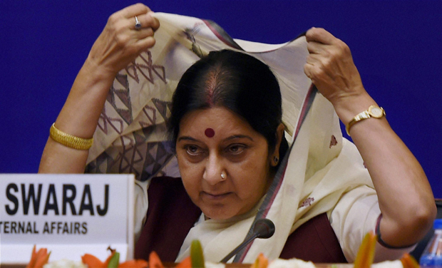 External Affairs minister Susma Swaraj (Photo: PTI/File) External Affairs minister Susma Swaraj (Photo: PTI/File)